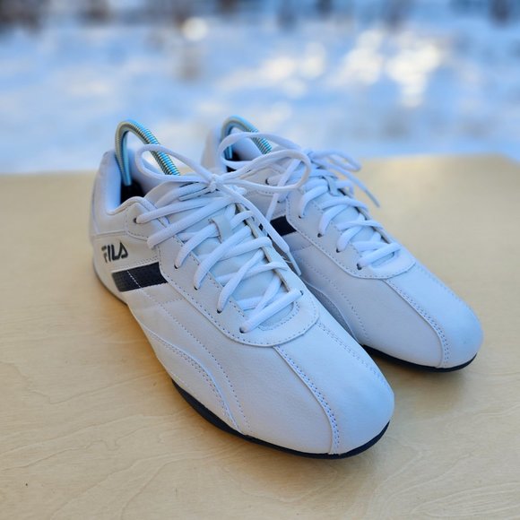 Fila Mens White Kalien T Motosport Lifestyle Casual And Fashion Sneakers Size 11 - Picture 3 of 13